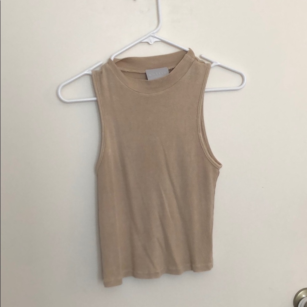 Cream Tank top